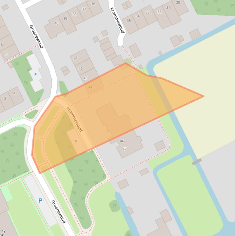 Kaart van postcodegebied 1689BP.