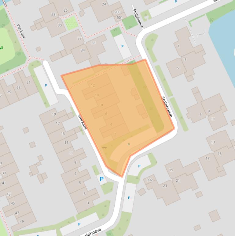 Kaart van postcodegebied 1689DK.