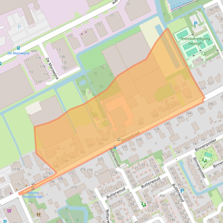 Kaart van postcodegebied 1689GC.