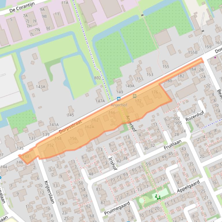 Kaart van postcodegebied 1689GG.