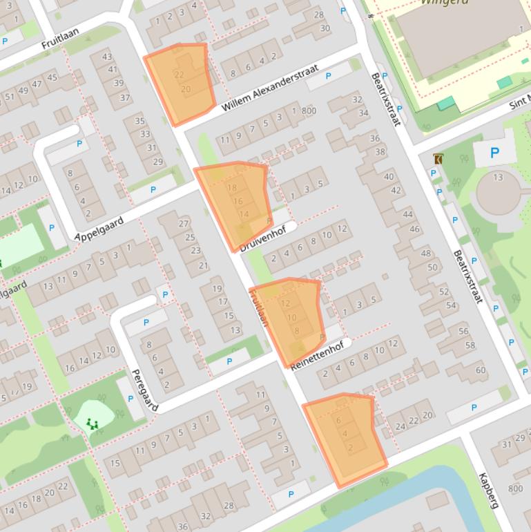 Kaart van postcodegebied 1689GX.