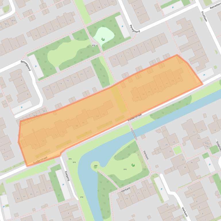 Kaart van postcodegebied 1689HE.