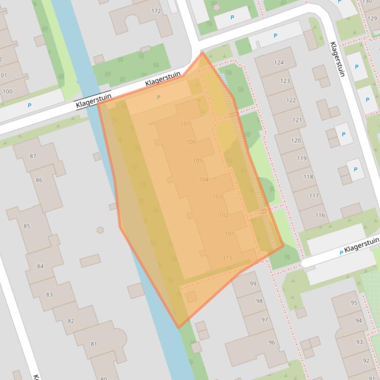 Kaart van postcodegebied 1689JV.