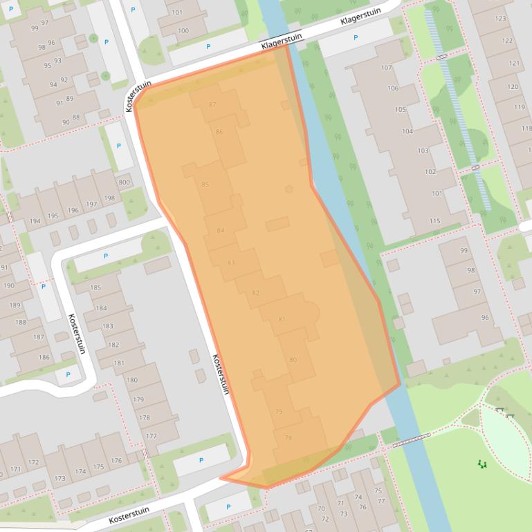 Kaart van postcodegebied 1689KE.