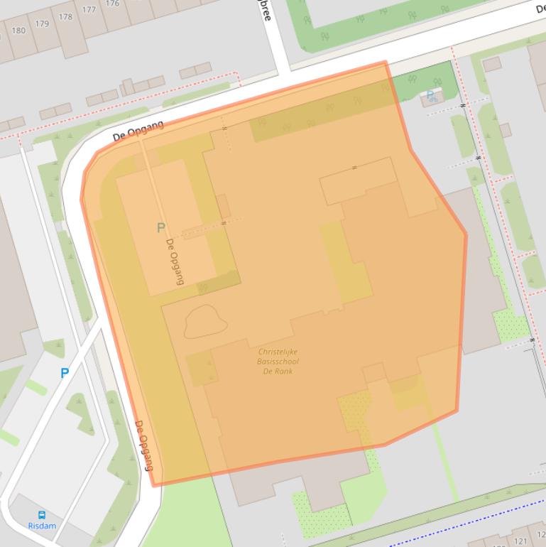 Kaart van postcodegebied 1689KZ.