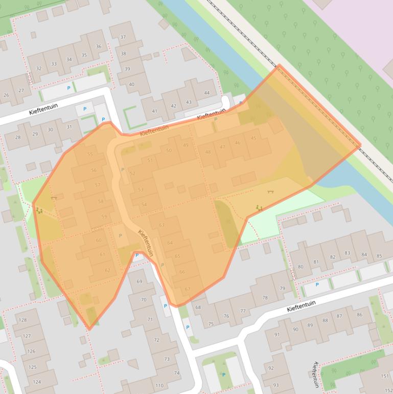 Kaart van postcodegebied 1689LK.
