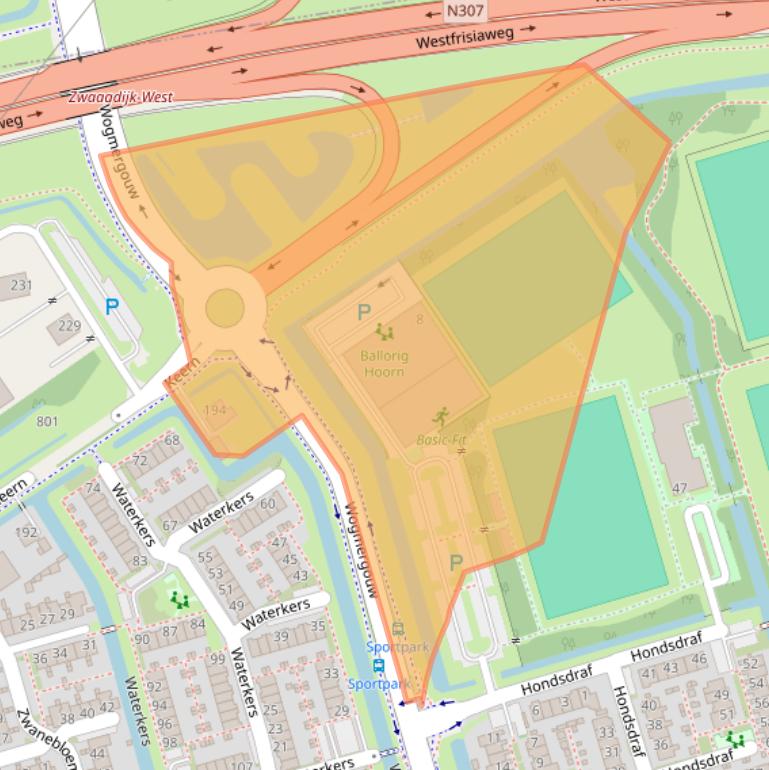 Kaart van postcodegebied 1689PC.