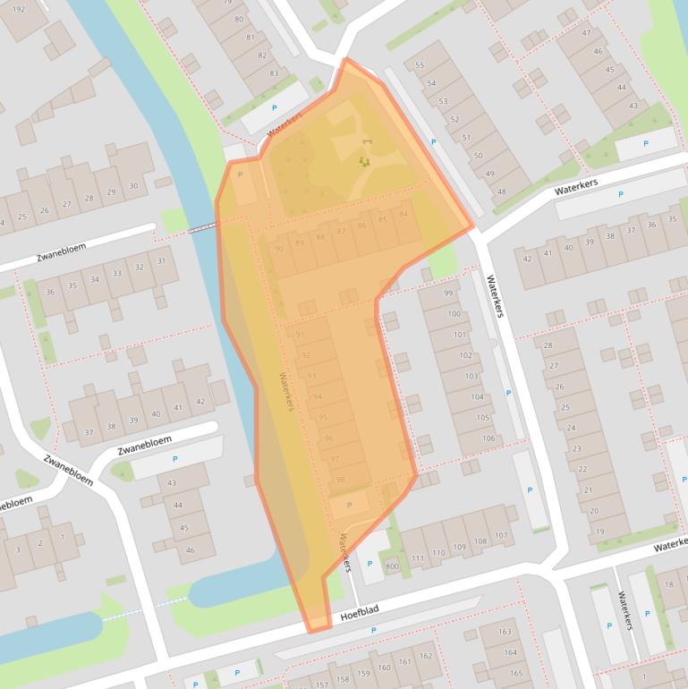 Kaart van postcodegebied 1689PL.