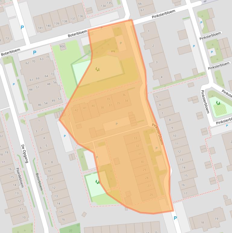 Kaart van postcodegebied 1689RE.