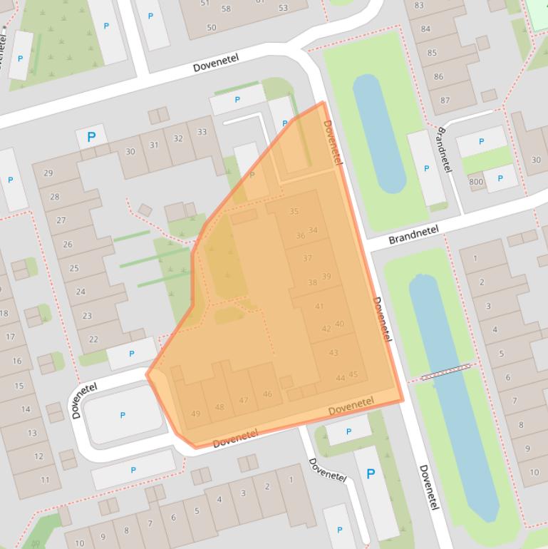Kaart van postcodegebied 1689SK.