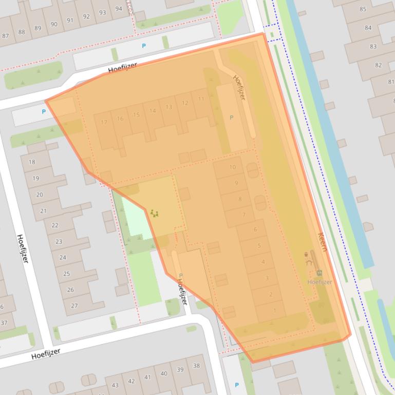 Kaart van postcodegebied 1689VA.