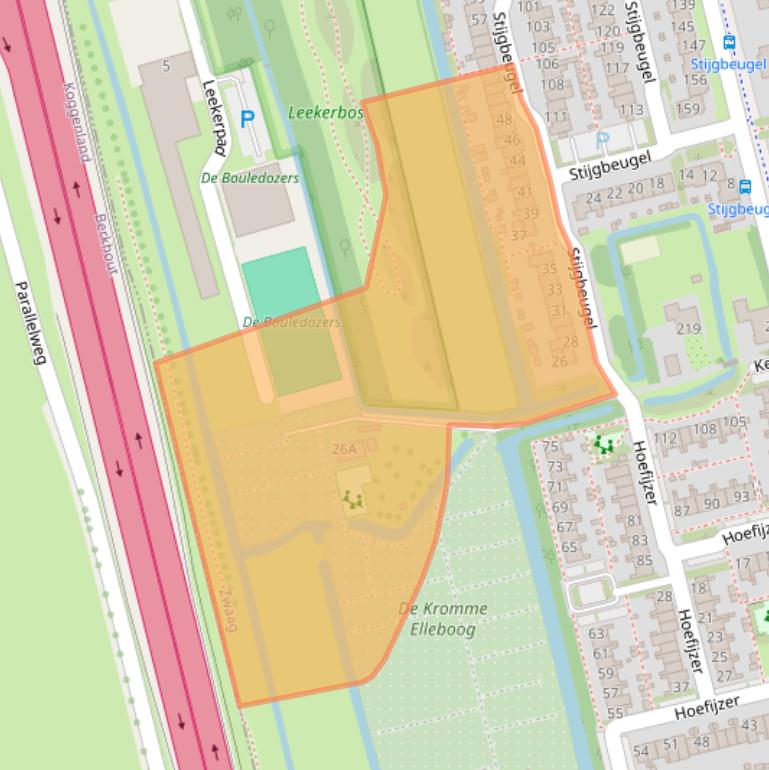 Kaart van postcodegebied 1689VH.