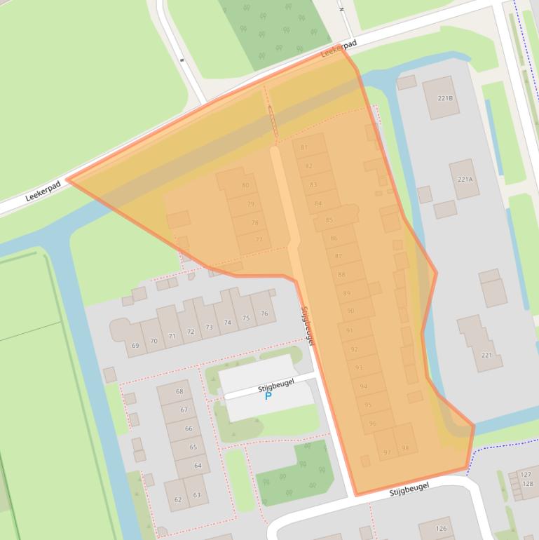 Kaart van postcodegebied 1689VK.