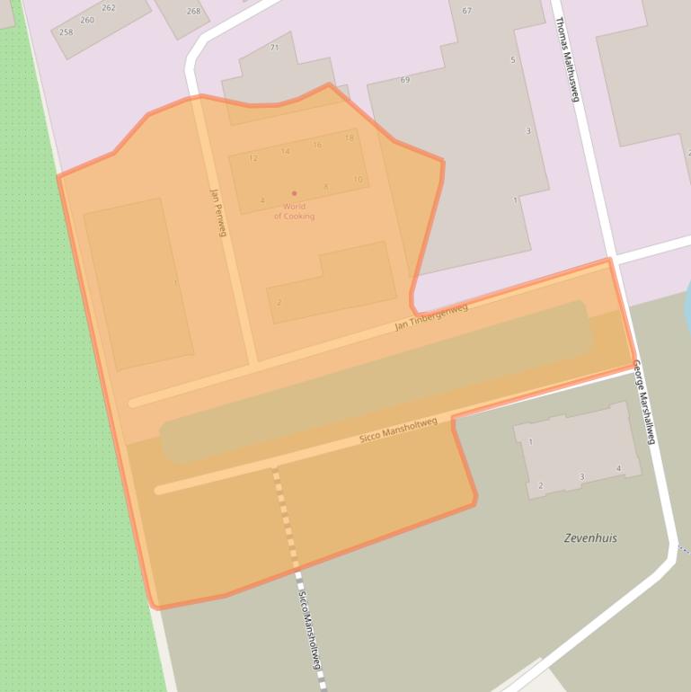 Kaart van postcodegebied 1689ZT.