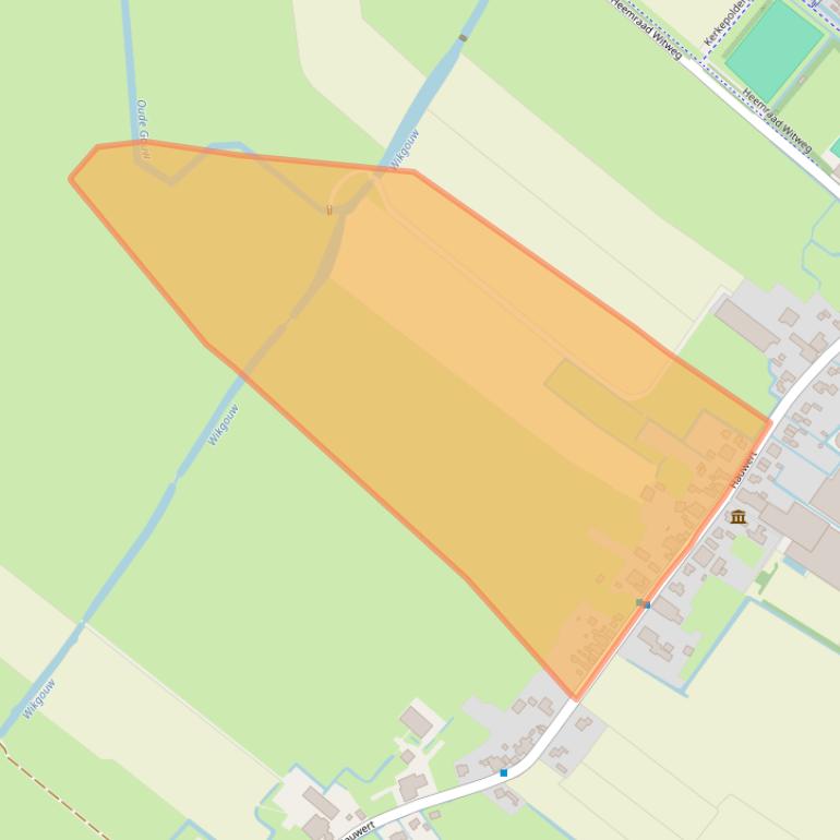 Kaart van postcodegebied 1691EB.