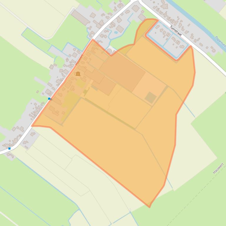 Kaart van postcodegebied 1691EH.