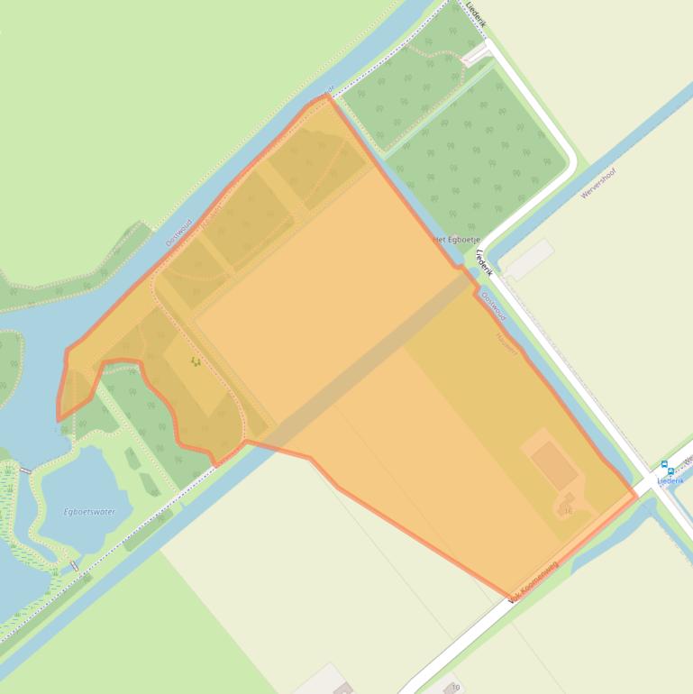 Kaart van postcodegebied 1692EN.