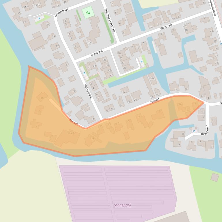 Kaart van postcodegebied 1693BN.