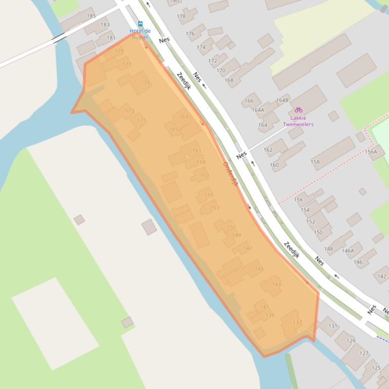 Kaart van postcodegebied 1693CD.