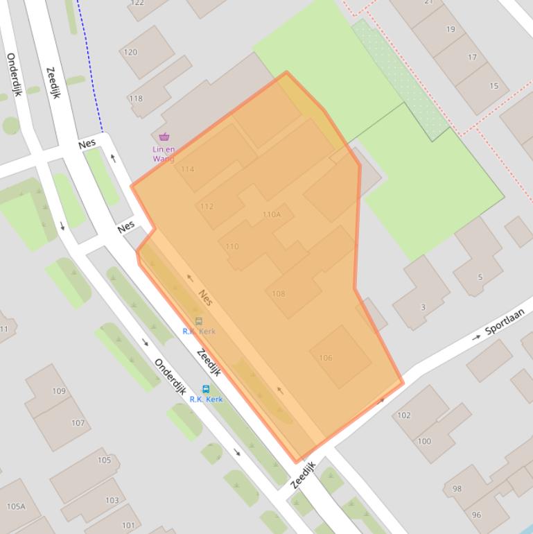 Kaart van postcodegebied 1693CL.