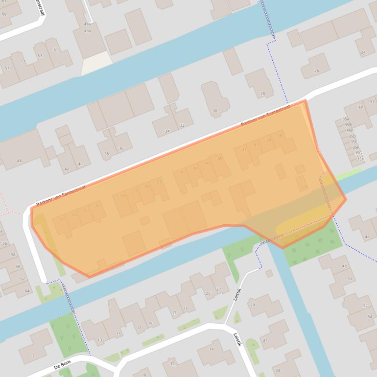 Kaart van postcodegebied 1693CR.