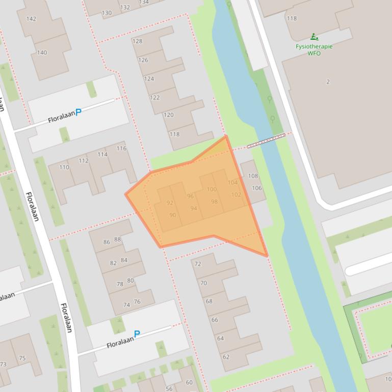 Kaart van postcodegebied 1693GP.