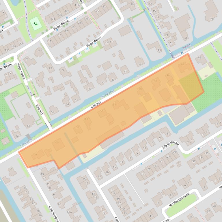 Kaart van postcodegebied 1695CN.