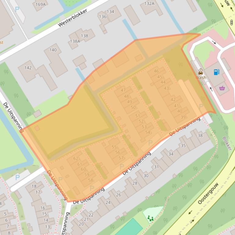Kaart van postcodegebied 1695LC.