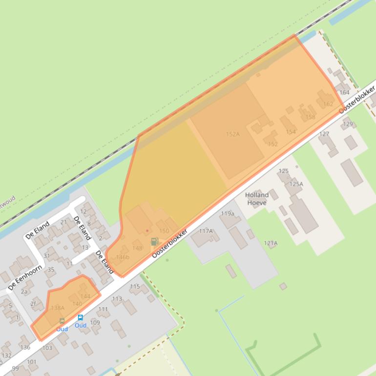 Kaart van postcodegebied 1696BL.