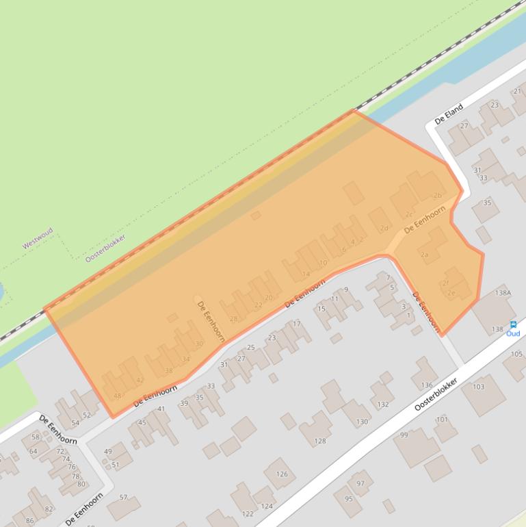 Kaart van postcodegebied 1696CK.