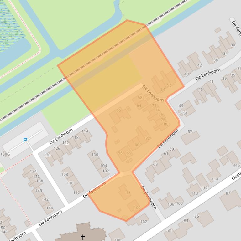 Kaart van postcodegebied 1696CL.