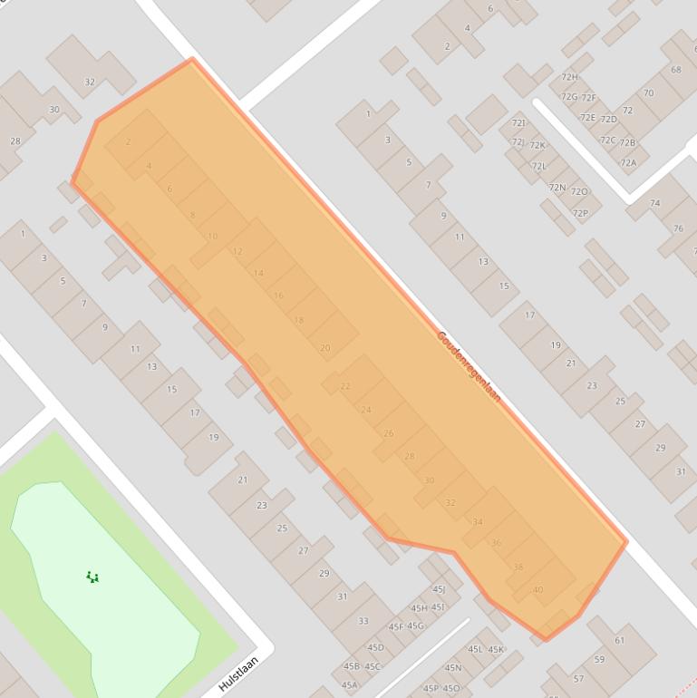 Kaart van postcodegebied 1702TM.