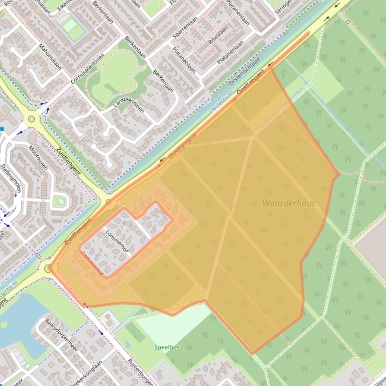 Kaart van postcodegebied 1702VT.