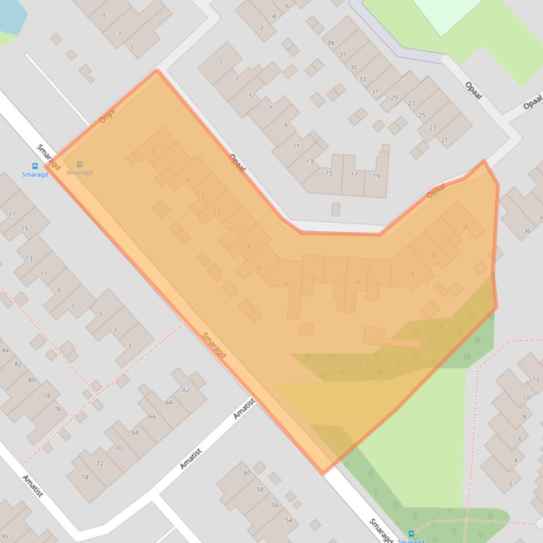 Kaart van postcodegebied 1703CB.