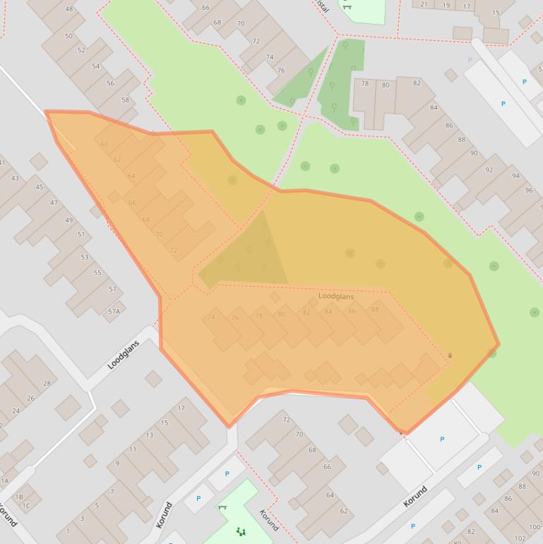 Kaart van postcodegebied 1703CN.