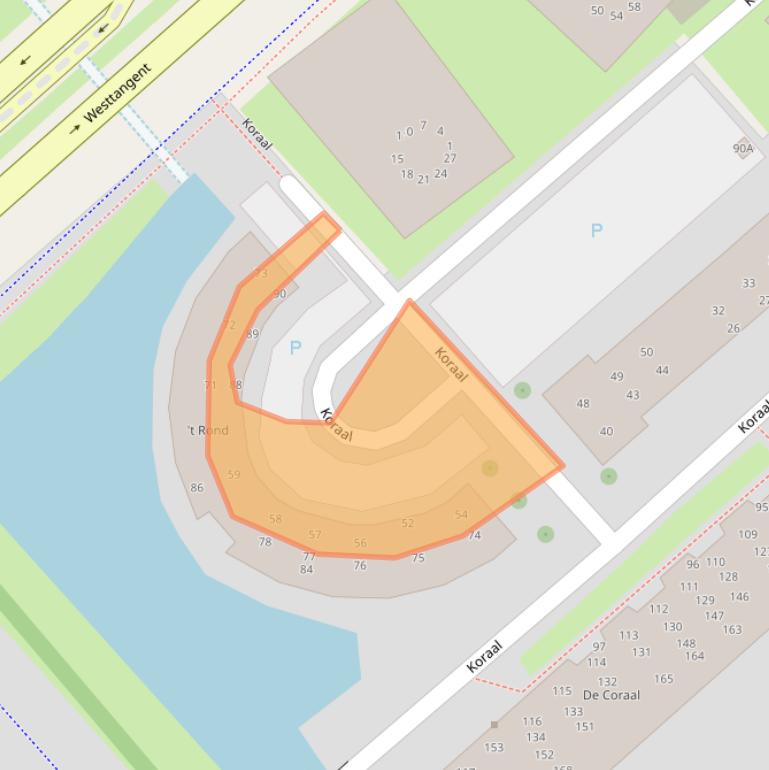 Kaart van postcodegebied 1703DR.