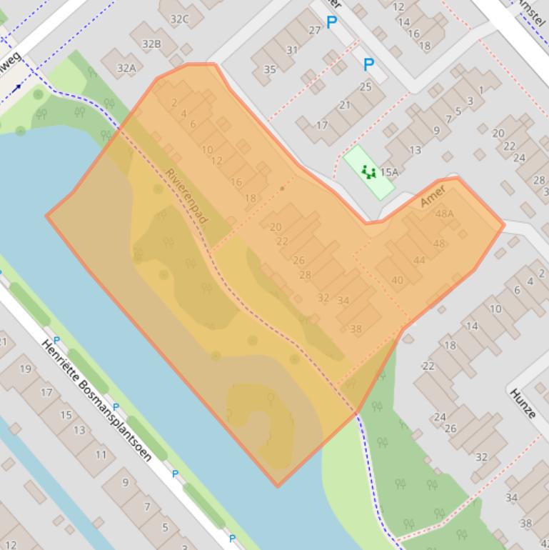 Kaart van postcodegebied 1703LC.