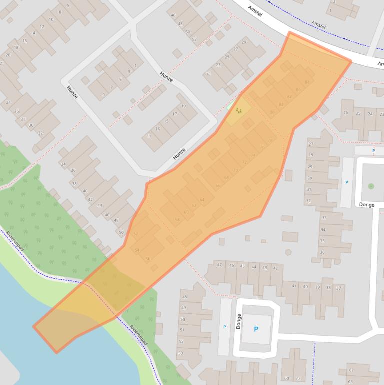 Kaart van postcodegebied 1703LG.