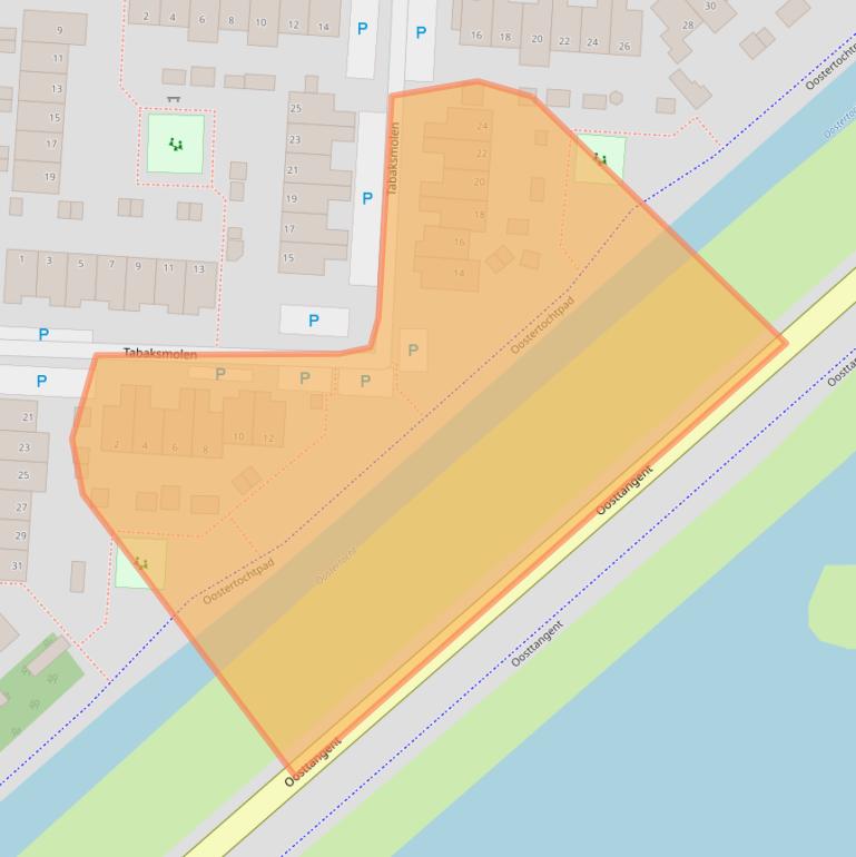 Kaart van postcodegebied 1703VH.