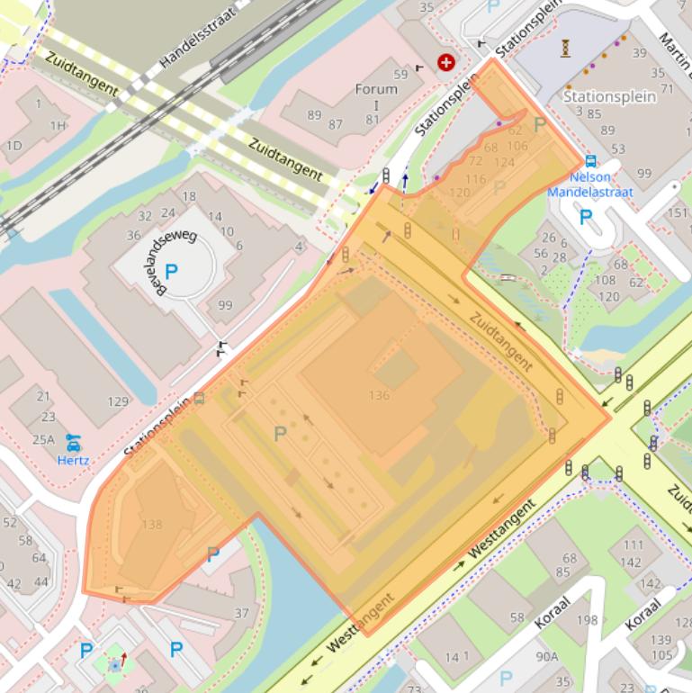 Kaart van postcodegebied 1703WC.