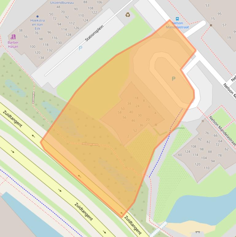 Kaart van postcodegebied 1703WH.