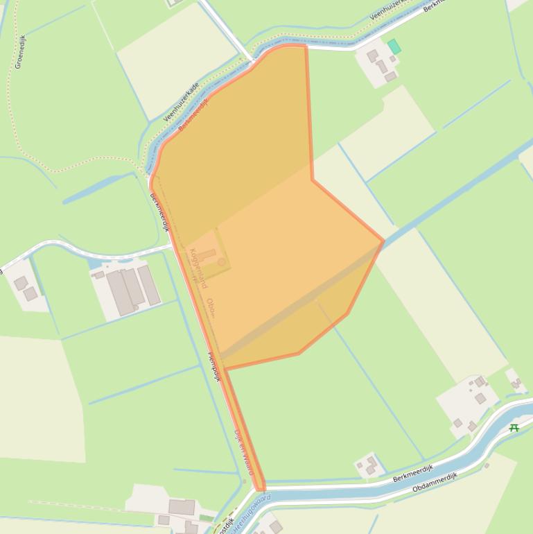 Kaart van postcodegebied 1704DD.