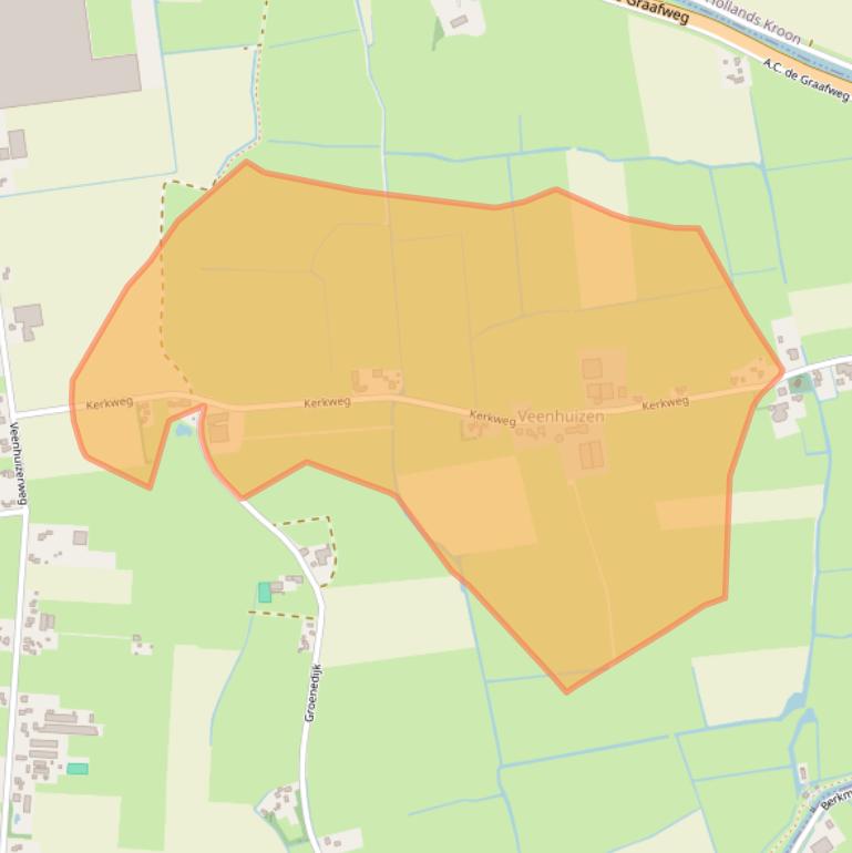 Kaart van postcodegebied 1704DG.