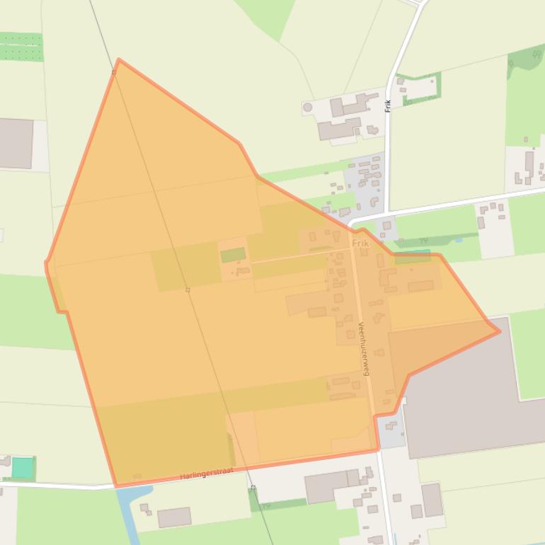 Kaart van postcodegebied 1704DR.