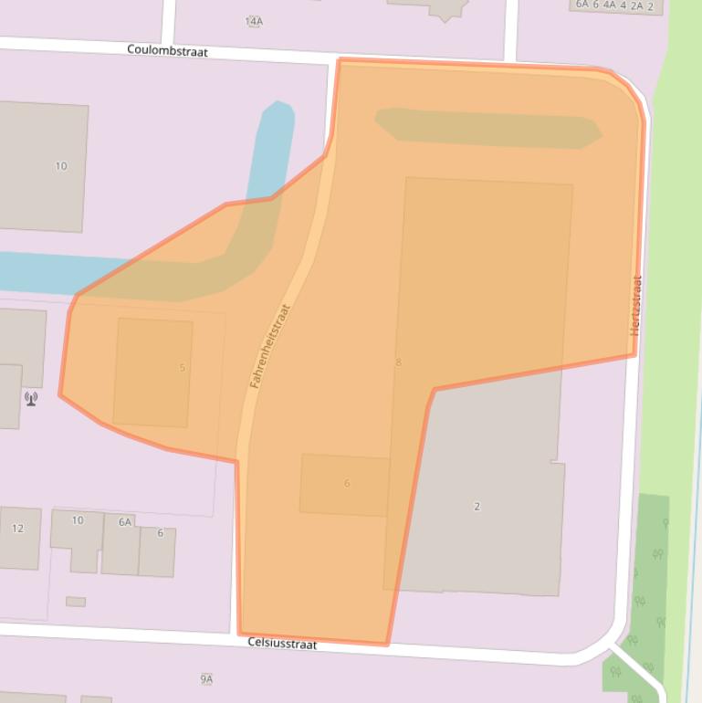 Kaart van postcodegebied 1704RK.