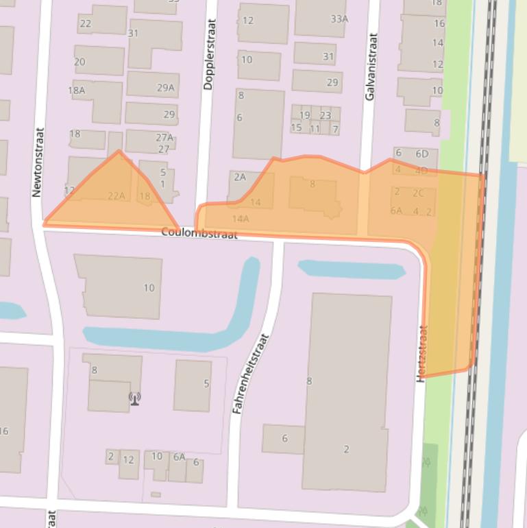 Kaart van postcodegebied 1704SP.