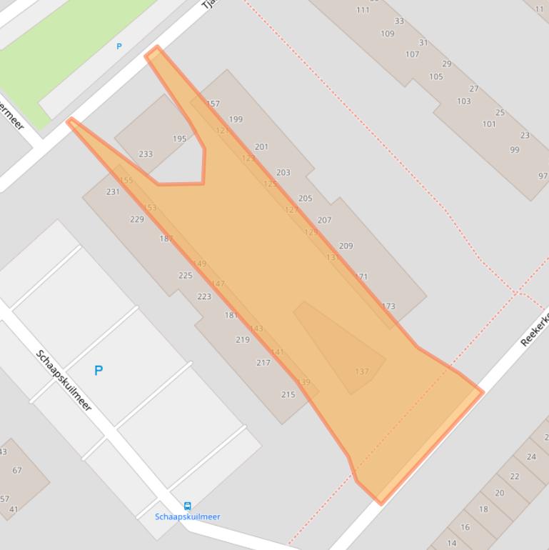 Kaart van postcodegebied 1705CD.