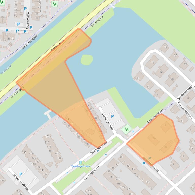 Kaart van postcodegebied 1705CH.