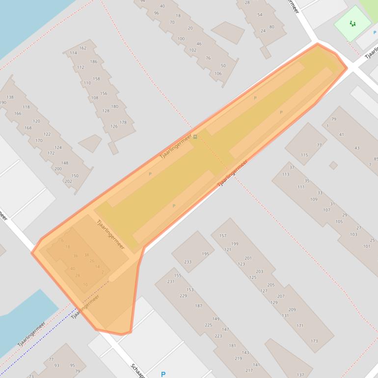 Kaart van postcodegebied 1705CM.