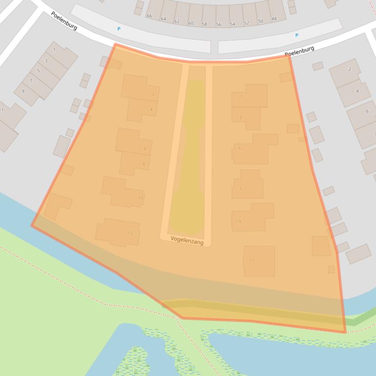 Kaart van postcodegebied 1713CX.